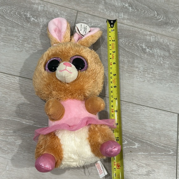 TY Twinkle Toes Ballet Bunny Stuffy - Picture 7 of 7
